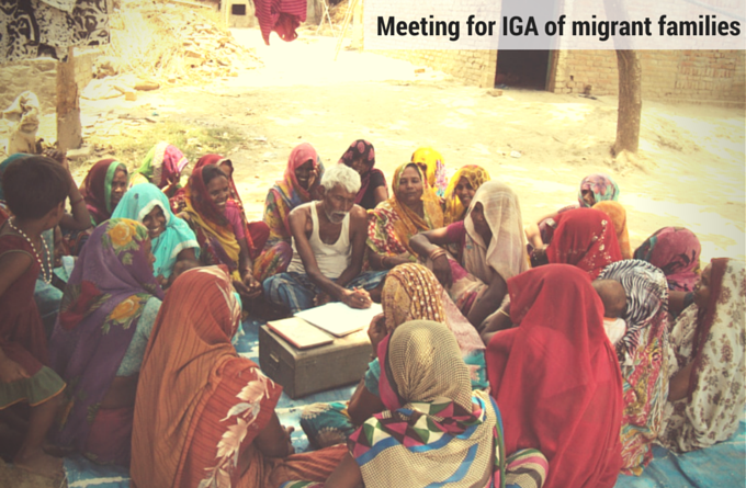 Meeting for IGA of migrant families